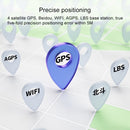 Men Genuine Leather Cowhide Belt GPS Tracker Device Smart Portable Real-Time Multi-functional Locator
