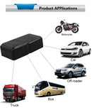 KH-X1 Mini Waterproof Magnetic GPS / GSM / GPRS Quad Band Realtime Car Tracker, Built-in Long Life Battery, Shark Alarm, Movement Alarm, Remotely Voice Monitor, Geo-fence(Black)