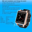 REACHFAR V36 GSM GPS Tracking Communicator Tracker Watch, GPS + WiFi, 5-Mode Real Time Tracking, SOS, Remote Reboot, 2-Way Audio Calls, Sports, Sedentary Reminder, Heart Rate and Blood Pressure Monitoring(Black)