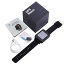 REACHFAR V36 GSM GPS Tracking Communicator Tracker Watch, GPS + WiFi, 5-Mode Real Time Tracking, SOS, Remote Reboot, 2-Way Audio Calls, Sports, Sedentary Reminder, Heart Rate and Blood Pressure Monitoring(Black)