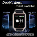 REACHFAR V36 GSM GPS Tracking Communicator Tracker Watch, GPS + WiFi, 5-Mode Real Time Tracking, SOS, Remote Reboot, 2-Way Audio Calls, Sports, Sedentary Reminder, Heart Rate and Blood Pressure Monitoring(Black)