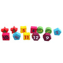 Wooden Number Clock Toy Baby Colorful Puzzle Digital Geometry Clock Educational Toy Baby Kid Education Toy, Random Pointer Delivery