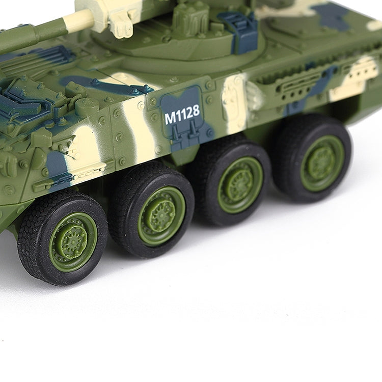 Creative 8021 Artillery Vehicle Remote-controlled Tank Military Model Toy Car(Green)