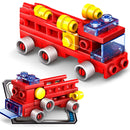 KAZI 16 in 1 Sets Fire Station Building Blocks Compatible City Firefighter Educational Construction Bricks Toys, Age Range: 6 Years Old Above