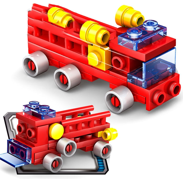 KAZI 16 in 1 Sets Fire Station Building Blocks Compatible City Firefighter Educational Construction Bricks Toys, Age Range: 6 Years Old Above