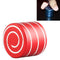 Dynamic Desktop Toy Stress Reducer Anti-Anxiety Aluminum Alloy Spinning Toy(Red)