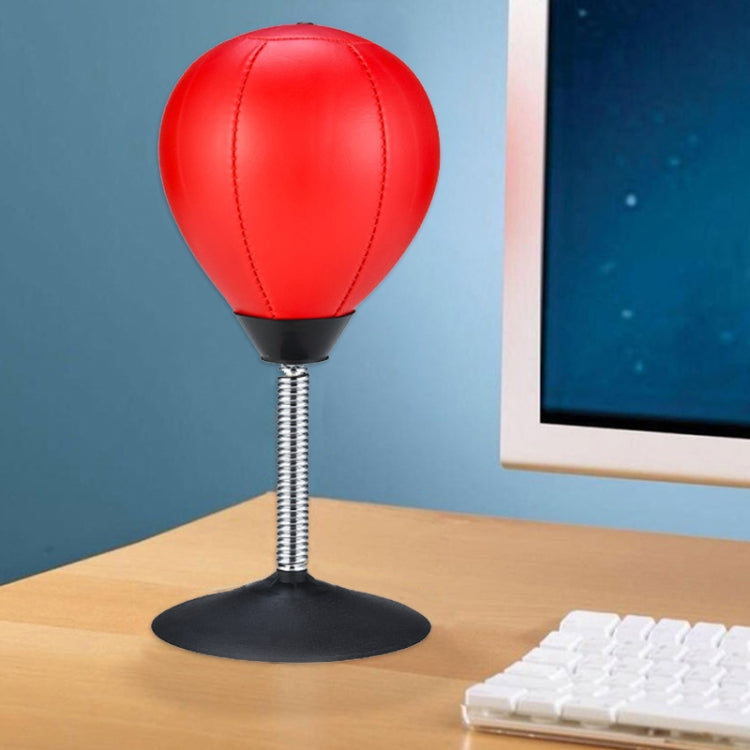 Desktop Punching Ball Stress Relief Buster Speed Fitness Vertical Boxing Ball with Suction Holder