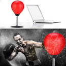 Desktop Punching Ball Stress Relief Buster Speed Fitness Vertical Boxing Ball with Suction Holder