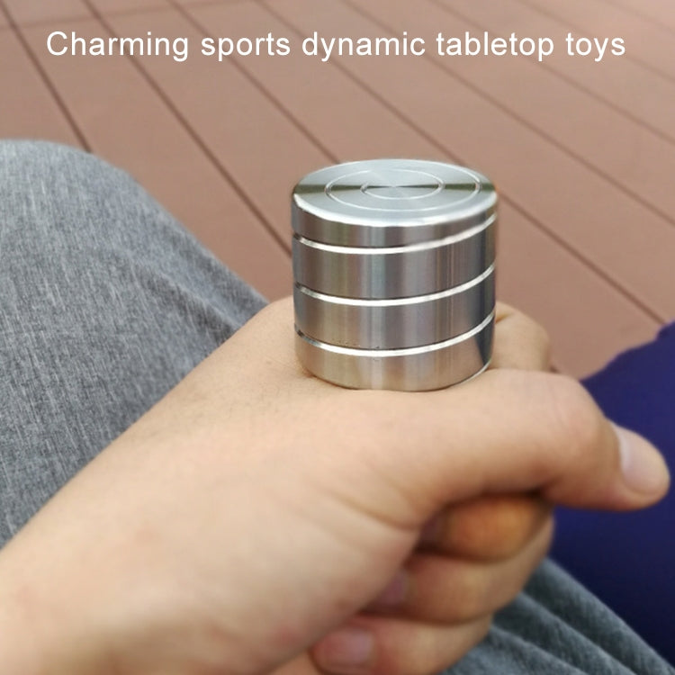 Dynamic Desktop Toy Stress Reducer Anti-Anxiety Stainless Steel Spinning Toy