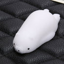 1 x Cute little animals small group of kneading music vent decompres white New