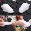 1 x Cute little animals small group of kneading music vent decompres white New