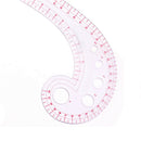 1x Comma Shaped Curve Ruler For Dressmaking Tailor Support Tools Durable