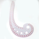 1piece Sewing Tools Long Comma Shaped Curve Ruler Styling Design ruler Funny
