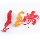 24pcs Mini Sea Animal Ocean Creature Marine Life Figures Models Toys