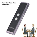 T8+ Portable Smart Voice Translator Smart Business Travel Real Time AI Translator Translation Machine 40 Languages Translator(Black)
