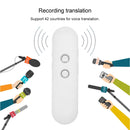T4 Portable AI Smart Voice Translator Business Travel Real Time Translation Machine Support 42 Languages (Blue)