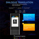 Boeleo BF301(W1 3.0) 2.8 inch Screen Smart Voice Translator for Business Travel 1GB+8GB Support 117 Languages Inter-Translation (Black)