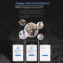 Boeleo BF301(W1 3.0) 2.8 inch Screen Smart Voice Translator for Business Travel 1GB+8GB Support 117 Languages Inter-Translation (Black)