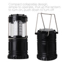 3Pcs Portable Collapsible Outdoor LED Camping Lantern Flashlight Lamp