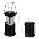 3Pcs Portable Outdoor Waterproof Collapsible 30 LED Camping Lantern Bright Tent