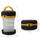 2Pcs Portable Outdoor LED Lantern Camping Lanterns, Water Resistant Emergency