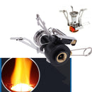 1 Pcs Camping Gas Stoves Outdoor Burner Foldable Split Furnace Butane Windproof