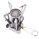 1 Pcs Outdoor Mini Gas Stove Camping Folding Windproof Split Stove Portable Gas