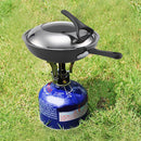 1 Pcs Portable Folding Gas Stove Windproof Camping Stoves Propane Butane Burner