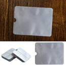 1Pcs Anti Degaussing Credit Card Box Automatic Bank Card Holder aluminum foil