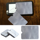 1Pcs Anti Degaussing Credit Card Box Automatic Bank Card Holder aluminum foil