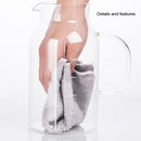 Large-capacity High-borosilicate Heat Resistant Filter Glass Cold Tea Pot, Capacity: 1800ml