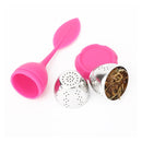 Stainless Steel Silicone Hanging Tea Bag Tea Strainers (Green)