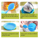 Stainless Steel Leaf Shape Silicone Tea Bag Tea Strainers (Rose Red)
