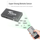 DVB-T2 339 HD 4 x Turner Car Mobile DVB-T2 Digital TV Receiver with Remote Control, Support MPEG-1, MPEG-2, MPEG-4, 160KM/hour, H.264 decoder (up to 1920x1080P)(Black)