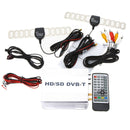 DVB-T999 Car Mobile DVB-T Digital TV Receiver Box with Remote Control (Silver)