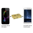 WIFI-846 Car Mobile 5GHz & 2.4GHz Dual Antennas WiFi Display Screen Mirror Link Push Box with Remote Control(Gold)