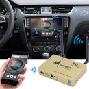 WIFI-846 Car Mobile 5GHz & 2.4GHz Dual Antennas WiFi Display Screen Mirror Link Push Box with Remote Control(Gold)