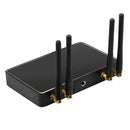 ASiNG WM07 4 x Transmitter + 1 x Receiver Head-mounted Wireless Microphone(Black)