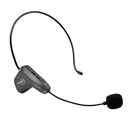 ASiNG WM07 4 x Transmitter + 1 x Receiver Head-mounted Wireless Microphone(Black)