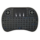 Support Language: English i8 Air Mouse Wireless Backlight Keyboard with Touchpad for Android TV Box & Smart TV & PC Tablet & Xbox360 & PS3 & HTPC/IPTV