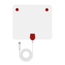 Ultra-thin Indoor HD Digital TV Antenna with 50 Miles Long Range Amplifier(White)