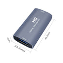 Z52 USB Female to HDMI Female Video Capture Card