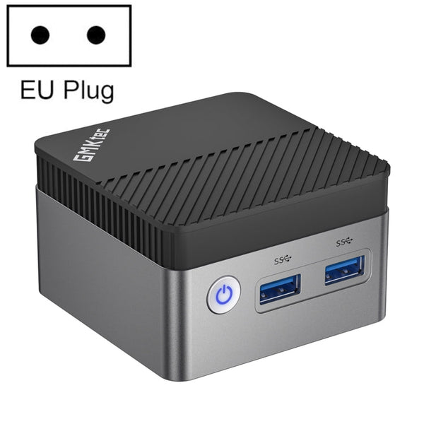 GMK KB5 Windows11/Linux/Ubuntu System Mini PC, Intel 11th Jasper Lake N5105 Quad Core up to 2.9GHz, 8GB + 256GB, Support WiFi & Bluetooth,EU Plug