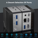 GMK KB5 Windows11/Linux/Ubuntu System Mini PC, Intel 11th Jasper Lake N5105 Quad Core up to 2.9GHz, 8GB + 256GB, Support WiFi & Bluetooth,UK Plug