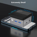 GMK KB5 Windows11/Linux/Ubuntu System Mini PC, Intel 11th Jasper Lake N5105 Quad Core up to 2.9GHz, 8GB + 256GB, Support WiFi & Bluetooth, US Plug