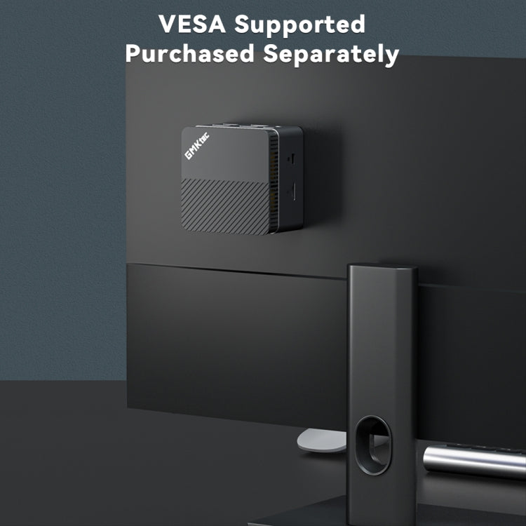 GMK KB5 Windows11/Linux/Ubuntu System Mini PC, Intel 11th Jasper Lake N5105 Quad Core up to 2.9GHz, 8GB + 256GB, Support WiFi & Bluetooth,UK Plug