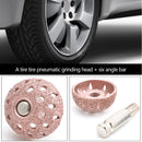 38mm Hexagonal Tire Buffing Wheel Coarse Grinding Head With Linking Rod Easy Use