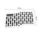 Easy Install Dead Foot Rest Auto Pedal Pad Non Slip Kick Panel Car Floor Carpet