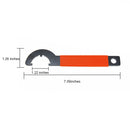 Removal Tighten Handheld Locknut Spanner Survival Nut Wrench Non Slip Universal