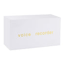 Flowers Blue and White Porcelain Pattern Portable Audio Voice Recorder USB Drive, 16GB, Support Music Playback